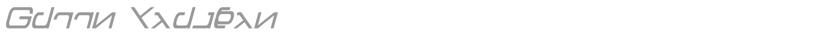 Green Martian font preview